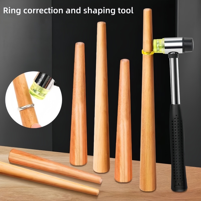 Jewelry Making Machines - Houten ringmaatdoorn - gereedschap voor het