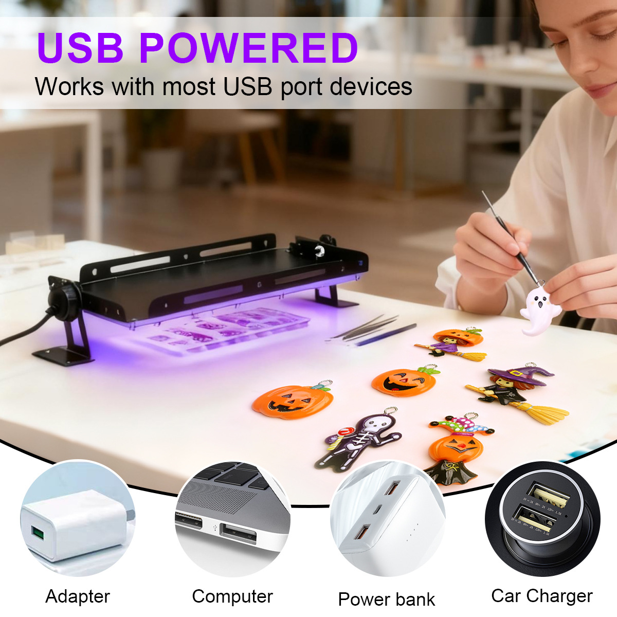 50 96 144 LED UV Resin Uithard - Jewelry Making Dc recensie en prijs