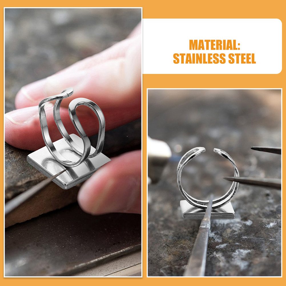 4 stuks metalen ringonderdelen - Jewelry Making Gemstones recensie en prijs